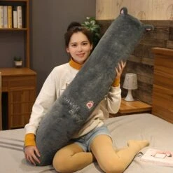 Long Fluffy Animal Body Pillow Plushies -Kawaii Store kawaiies plushies plush softtoy long fluffy animal body pillows new soft toy bear 59in 150cm 544686