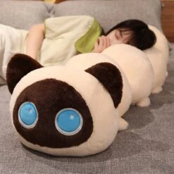 Long Fluffy Cat Caterpillar Plushies 32 Long Fluffy Cat Caterpillar Plushies -Kawaii Store kawaiies plushies plush softtoy long fluffy cat erpillar plushies soft toy 182885