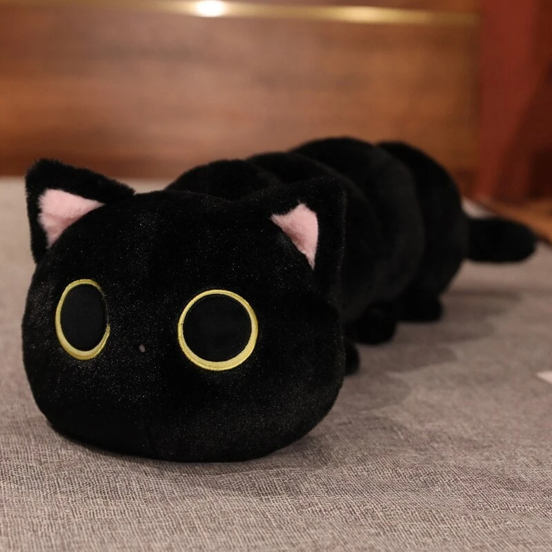 Long Fluffy Cat Caterpillar Plushies 4 Long Fluffy Cat Caterpillar Plushies - Image 2