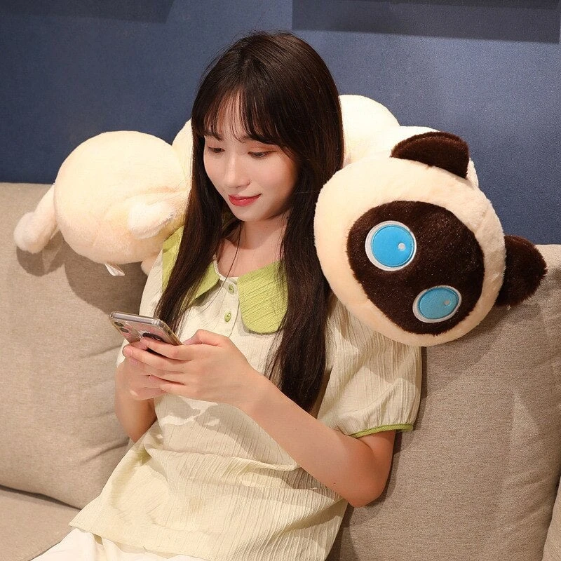 Long Fluffy Cat Caterpillar Plushies 19 Long Fluffy Cat Caterpillar Plushies - Image 17