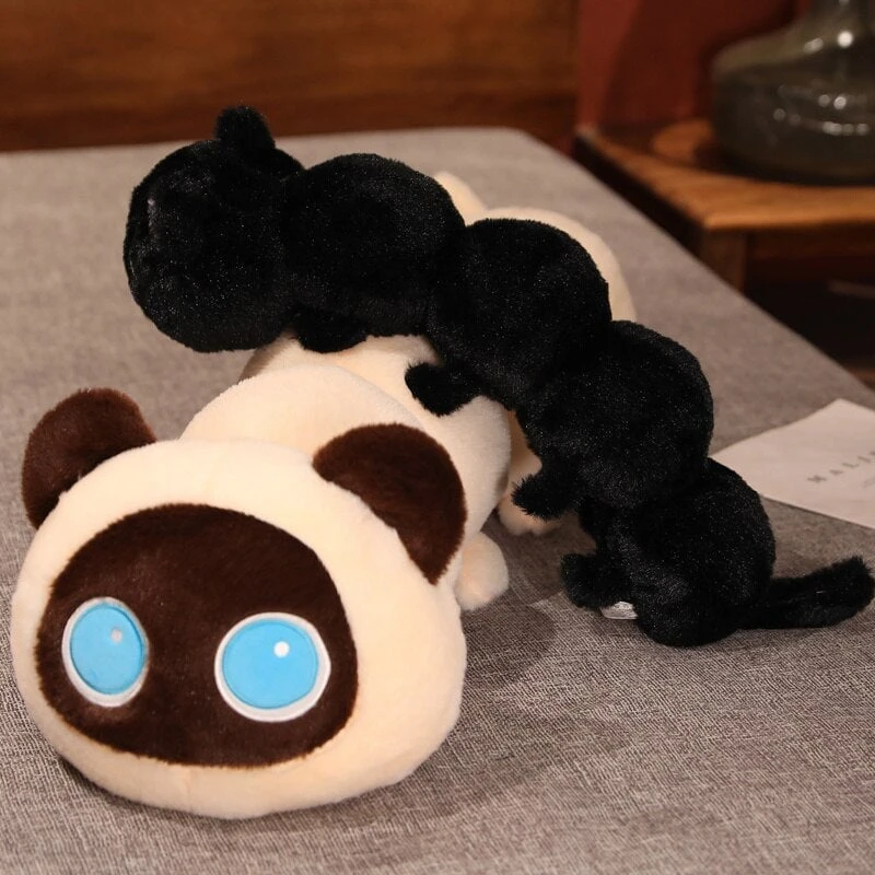 Long Fluffy Cat Caterpillar Plushies 11 Long Fluffy Cat Caterpillar Plushies - Image 9