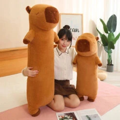 Long Fluffy Cute Capybara Plushies 24 Long Fluffy Cute Capybara Plushies -Kawaii Store kawaiies plushies plush softtoy long fluffy cute capybara plushies soft toy 166096