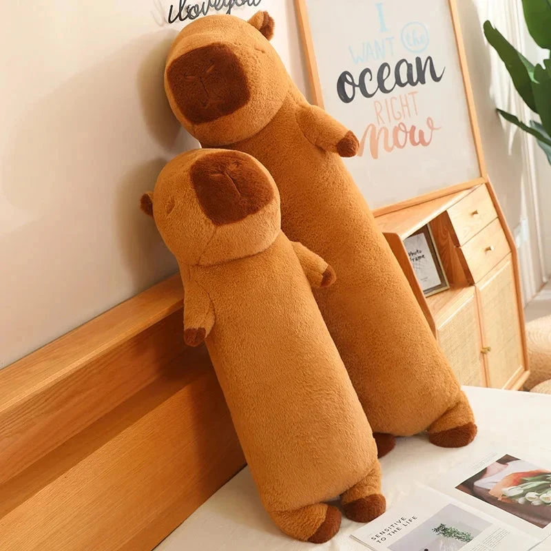 Long Fluffy Cute Capybara Plushies 10 Long Fluffy Cute Capybara Plushies - Image 8