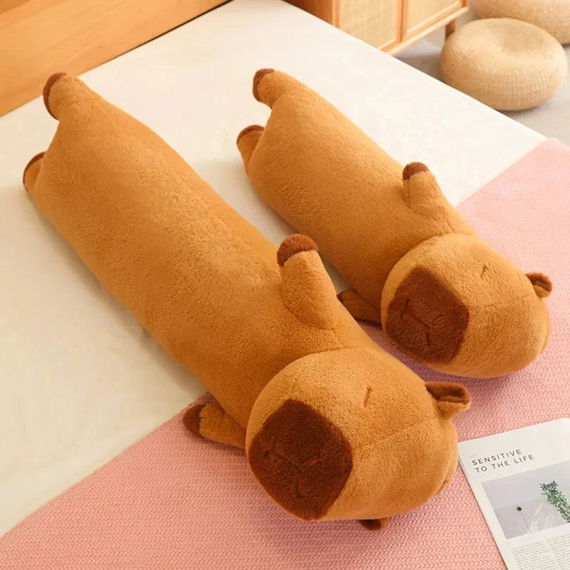 Long Fluffy Cute Capybara Plushies 6 Long Fluffy Cute Capybara Plushies - Image 4