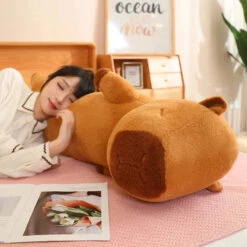Long Fluffy Cute Capybara Plushies 26 Long Fluffy Cute Capybara Plushies -Kawaii Store kawaiies plushies plush softtoy long fluffy cute capybara plushies soft toy 643932