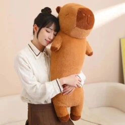 Long Fluffy Cute Capybara Plushies 28 Long Fluffy Cute Capybara Plushies -Kawaii Store kawaiies plushies plush softtoy long fluffy cute capybara plushies soft toy 871391