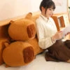 Long Fluffy Cute Capybara Plushies -Kawaii Store kawaiies plushies plush softtoy long fluffy cute capybara plushies soft toy 925408