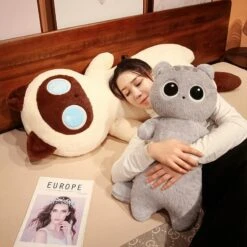 Long Fluffy Huge Cat Family Plushies -Kawaii Store kawaiies plushies plush softtoy long fluffy huge cat family plushies new soft toy 665773