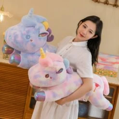 Long Galaxy Unicorn Plushies -Kawaii Store kawaiies plushies plush softtoy long galaxy unicorn plushies soft toy 166462