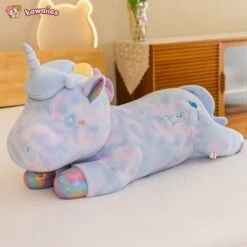 Long Galaxy Unicorn Plushies -Kawaii Store kawaiies plushies plush softtoy long galaxy unicorn plushies soft toy blue 60cm 680415