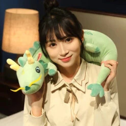 Long Haku Dragon Snuggle Buddy Plushies -Kawaii Store kawaiies plushies plush softtoy long haku dragon snuggle buddy plushies soft toy 313599