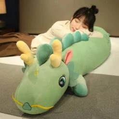 Long Haku Dragon Snuggle Buddy Plushies
