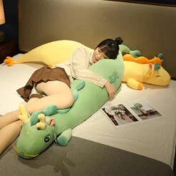 Long Haku Dragon Snuggle Buddy Plushies -Kawaii Store kawaiies plushies plush softtoy long haku dragon snuggle buddy plushies soft toy 751109