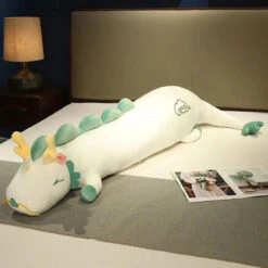 Long Haku Dragon Snuggle Buddy Plushies -Kawaii Store kawaiies plushies plush softtoy long haku dragon snuggle buddy plushies soft toy white 31in 80cm 535008