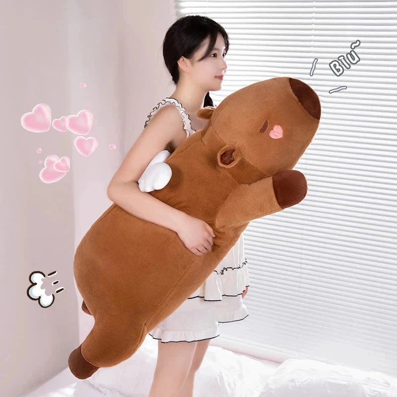 Long Kawaii Angel Capybara Plushies 10 Long Kawaii Angel Capybara Plushies - Image 8