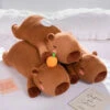 Long Kawaii Angel Capybara Plushies -Kawaii Store kawaiies plushies plush softtoy long kawaii capybara wings orange plushies soft toy 986324