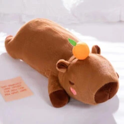 Long Kawaii Angel Capybara Plushies 19 Long Kawaii Angel Capybara Plushies -Kawaii Store kawaiies plushies plush softtoy long kawaii capybara wings orange plushies soft toy orange 23in 60cm 179672