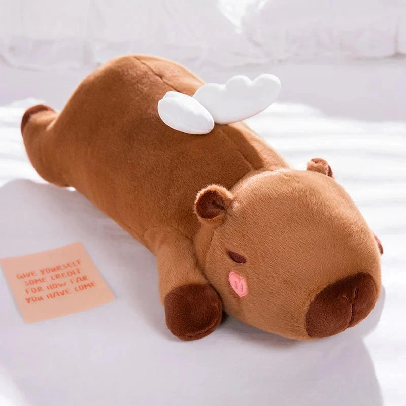 Long Kawaii Angel Capybara Plushies 7 Long Kawaii Angel Capybara Plushies - Image 5