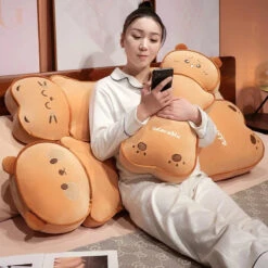 Long Kawaii Cat Bear Bread Plushies 23 Long Kawaii Cat Bear Bread Plushies -Kawaii Store kawaiies plushies plush softtoy long kawaii cat bear bread plushies soft toy 896182