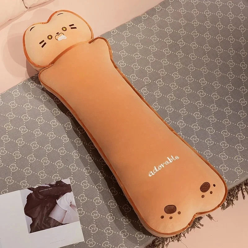 Long Kawaii Cat Bear Bread Plushies 18 Long Kawaii Cat Bear Bread Plushies - Image 16