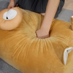 Long Kawaii Shiba Inu Cat Pillow Plush -Kawaii Store kawaiies plushies plush softtoy long kawaii shiba inu cat pillow plush soft toy 456185