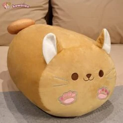 Long Kawaii Shiba Inu Cat Pillow Plush -Kawaii Store kawaiies plushies plush softtoy long kawaii shiba inu cat pillow plush soft toy ginger cat 118971