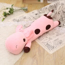 Long Giraffe Snuggle Buddies -Kawaii Store kawaiies plushies plush softtoy long lollipop snuggle buddies new soft toy 20in 55cm kirbee 662127