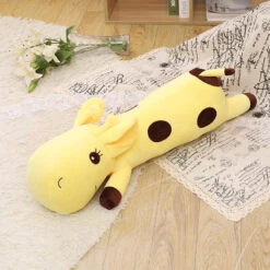 Long Giraffe Snuggle Buddies -Kawaii Store kawaiies plushies plush softtoy long lollipop snuggle buddies new soft toy 41in 105cm mooncake 937010