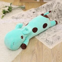 Long Giraffe Snuggle Buddies -Kawaii Store kawaiies plushies plush softtoy long lollipop snuggle buddies new soft toy 41in 105cm snowflake 602412