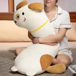 Long Pancake Dino Dog Crocodile Giraffe Pillow Plush -Kawaii Store kawaiies plushies plush softtoy long pancake dino dog crocodile giraffe pillow plush soft toy 749676