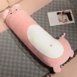 Long Penguin Shiba Pig Zebra Snuggle Buddy Plushies -Kawaii Store kawaiies plushies plush softtoy long penguin shiba pig zebra snuggle buddy plushies soft toy pig 37in 95cm 209021