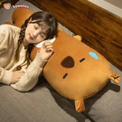 Long Sad Capybara Plushies -Kawaii Store kawaiies plushies plush softtoy long sad capybara plushies soft toy 300425