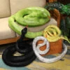 Long Shiny Snake Plushies -Kawaii Store kawaiies plushies plush softtoy long shiny snake plushies soft toy 856475