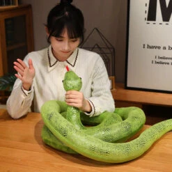Long Shiny Snake Plushies -Kawaii Store kawaiies plushies plush softtoy long shiny snake plushies soft toy 917529