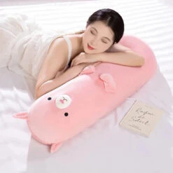 Long Snuggle Buddies Capybara Alpaca Pig Plushie -Kawaii Store kawaiies plushies plush softtoy long snuggle buddies capybara alpaca pig plushie soft toy 929108
