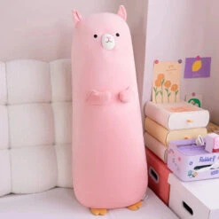 Long Snuggle Buddies Capybara Alpaca Pig Plushie -Kawaii Store kawaiies plushies plush softtoy long snuggle buddies capybara alpaca pig plushie soft toy alpaca 70cm 593870