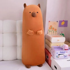 Long Snuggle Buddies Capybara Alpaca Pig Plushie -Kawaii Store kawaiies plushies plush softtoy long snuggle buddies capybara alpaca pig plushie soft toy capybara 70cm 702108