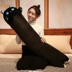 Long Snuggle Buddy Plushies 2023 Collection 26 Long Snuggle Buddy Plushies 2023 Collection -Kawaii Store kawaiies plushies plush softtoy long snuggle buddy plushies 2023 collection new soft toy black cat 75cm 173886