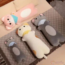Long Snuggle Neeko Cat Buddies 21 Long Snuggle Neeko Cat Buddies -Kawaii Store kawaiies plushies plush softtoy long snuggle neeko cat buddies soft toy 547600