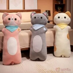 Long Snuggle Neeko Cat Buddies 24 Long Snuggle Neeko Cat Buddies -Kawaii Store kawaiies plushies plush softtoy long snuggle neeko cat buddies soft toy 551130