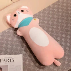 Long Snuggle Neeko Cat Buddies 28 Long Snuggle Neeko Cat Buddies -Kawaii Store kawaiies plushies plush softtoy long snuggle neeko cat buddies soft toy pink 70cm 171933