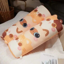 Long Snuggle Stacked Cats Plushie -Kawaii Store kawaiies plushies plush softtoy long snuggle stacked cats plushie soft toy 451687