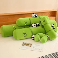 Long Snuggly Bamboo Panda Plushie -Kawaii Store kawaiies plushies plush softtoy long snuggly bamboo panda plushie soft toy 179743