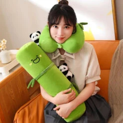 Long Snuggly Bamboo Panda Plushie -Kawaii Store kawaiies plushies plush softtoy long snuggly bamboo panda plushie soft toy 881734
