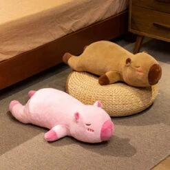 Long Snuggly Capybara Plushies -Kawaii Store kawaiies plushies plush softtoy long snuggly capybara plushies soft toy 636454
