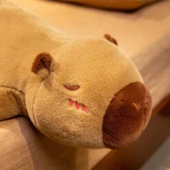 Long Snuggly Capybara Plushies -Kawaii Store kawaiies plushies plush softtoy long snuggly capybara plushies soft toy 731860