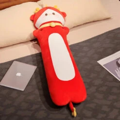 Long Snuggly Cute Dragon Plushies -Kawaii Store kawaiies plushies plush softtoy long snuggly cute dragon plushies soft toy red 27in 70cm 259109