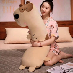 Long Snuggly Dog Plushie 39 Long Snuggly Dog Plushie -Kawaii Store kawaiies plushies plush softtoy long snuggly dog plushie soft toy 161426