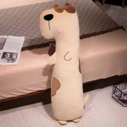 Long Snuggly Dog Plushie 34 Long Snuggly Dog Plushie -Kawaii Store kawaiies plushies plush softtoy long snuggly dog plushie soft toy brown 31in 80cm 920366