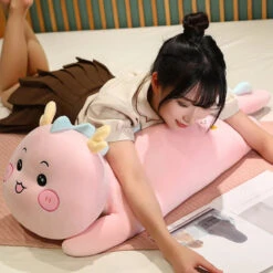 Long Snuggly Dragon Plushies -Kawaii Store kawaiies plushies plush softtoy long snuggly dragon plushies soft toy 414527
